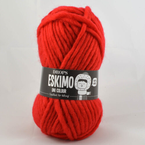 Eskimo 56 jahodová červená