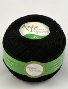 AA Mercer Crochet 20 403 čierna