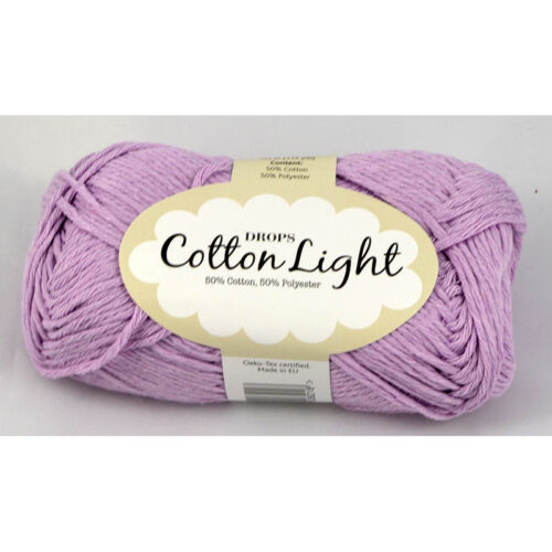 Cotton light 25 svetlá fialová
