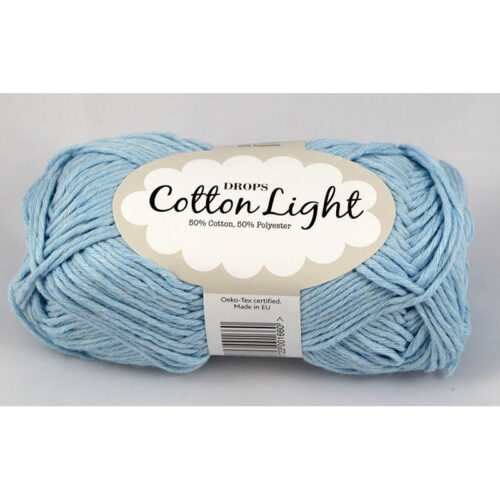 Cotton light 8 svetlá modrá