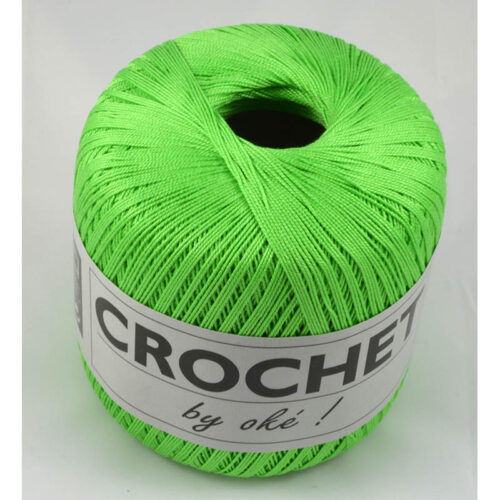 Crochet by OKE 162 jablková zelená
