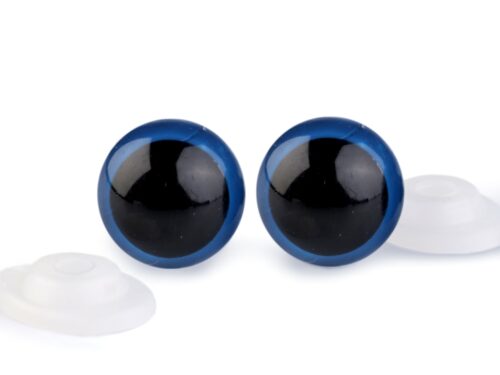 Bezpečnostné oči 10mm modré 1