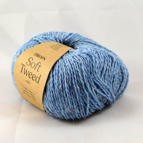 Soft Tweed 11 svetlá modrá