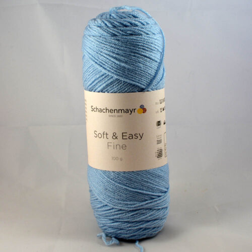 Soft Easy Fine 52 svetlá modrá