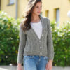 Merino sveter s osmičkovým vzorom