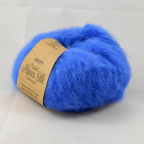 Brushed Alpaca silk 26 parížska modrá